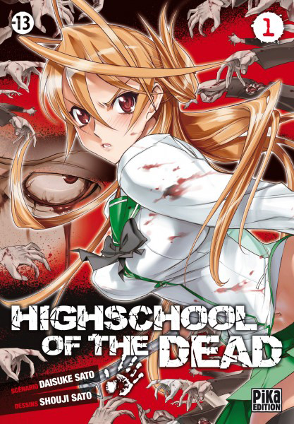 highschool of the dead 1 Pika édition
