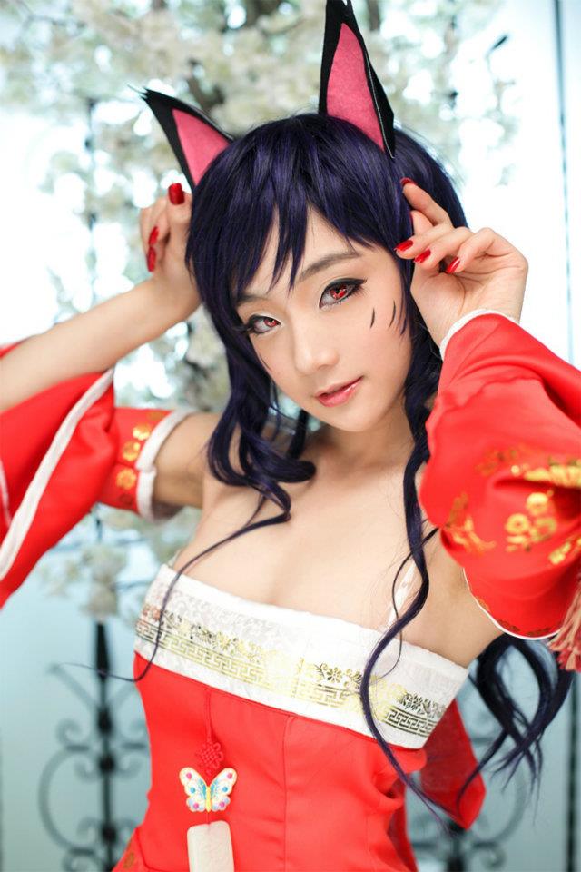 Cosplay League Of Legends Ahri MOEPOP RuruBerr