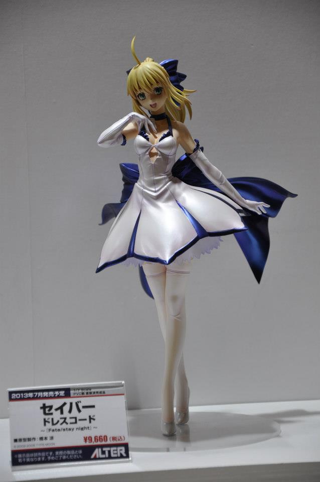 Fate Stay Night TYPE MOON 10th Anniversary - Saber - Alter - WFW2013