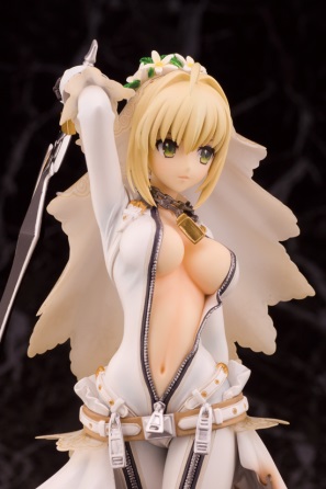 [Preview - Figurine] Saber Bride - FateExtra CCC - Alphamax (13)
