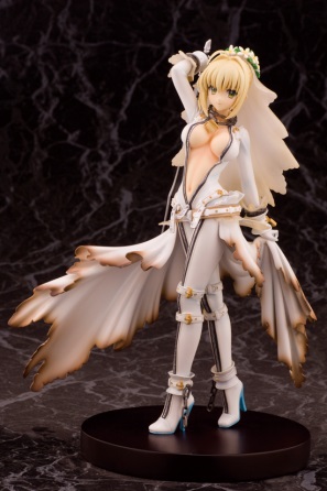 [Preview - Figurine] Saber Bride - FateExtra CCC - Alphamax (2)