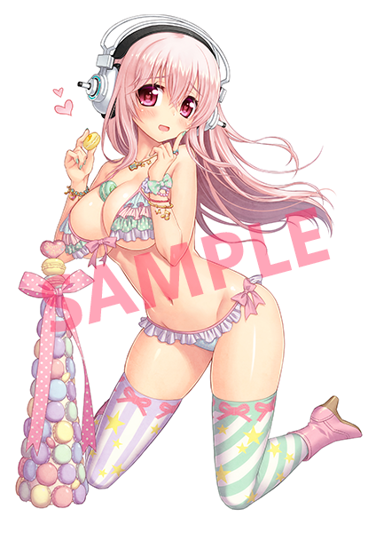 [Preview – Figurine] Super Sonico with Macaron Tower – SoniAni Super Sonico The Animation – Alphamax - Ruru-Berryz MoePop (1)