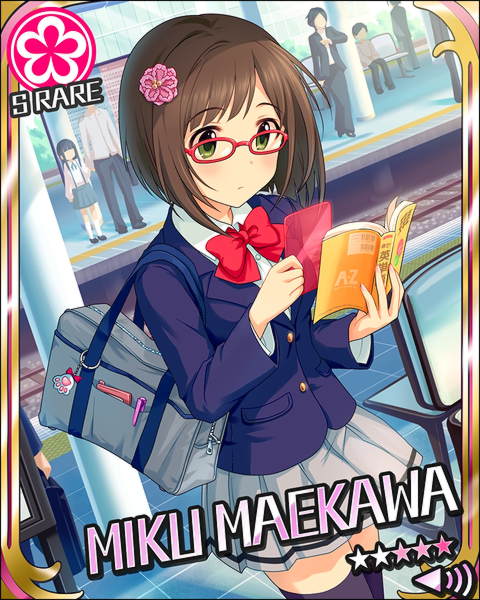 Maekawa Miku de The Idolm@ster Cinderella Girls - Card - MoePop