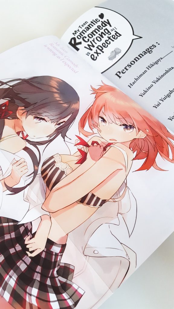 My Teenage Romantic Comedy Light Novel Light Novel My Teen Romantic Comedy is wrong as I expected tome 1 – Ofelbe Editions - MoePop