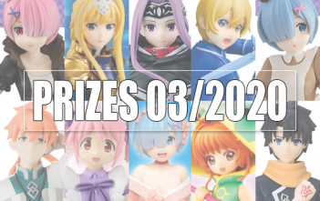 Les figurines prizes de mars 2020