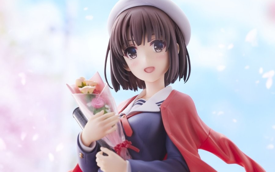 Preview Figurine Kato Megumi Graduation ver.「Saenai Heroine no Sodatekata fine」 | Alphamax / ANIPLEX
