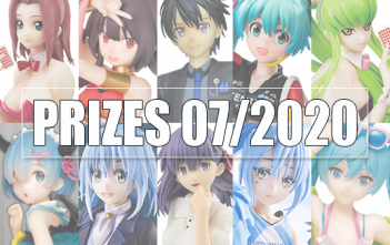 Les figurines prizes de juillet 2020