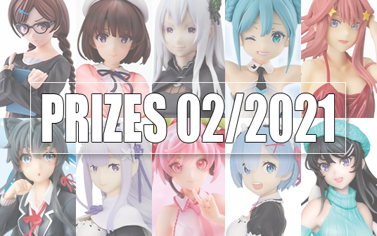 Les figurines prizes de Février 2021