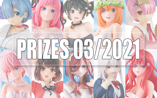 Les figurines prizes de Mars 2021