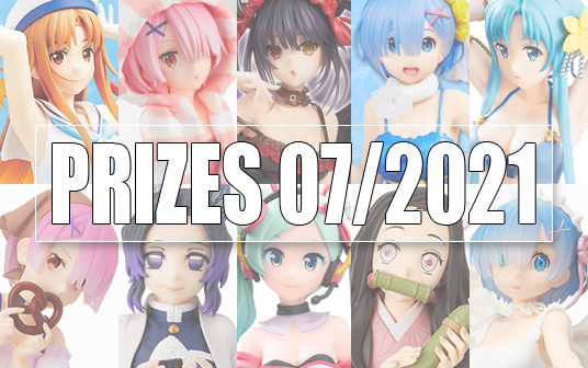 Les figurines prizes de juillet 2021