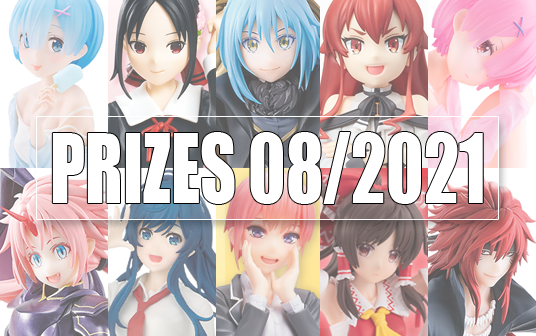 Les figurines prizes d’août 2021