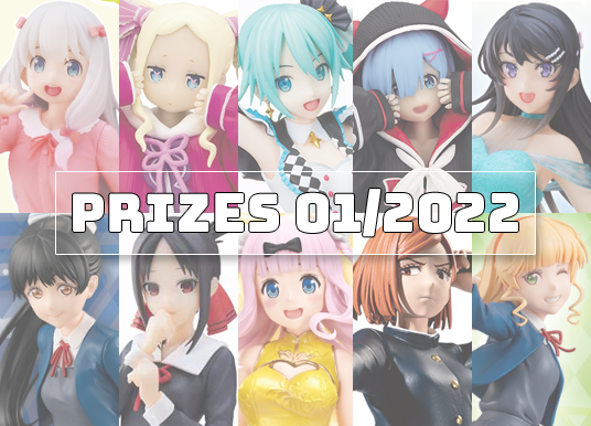 Les figurines prizes de janvier 2022
