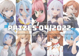 Les figurines prizes d’avril 2022