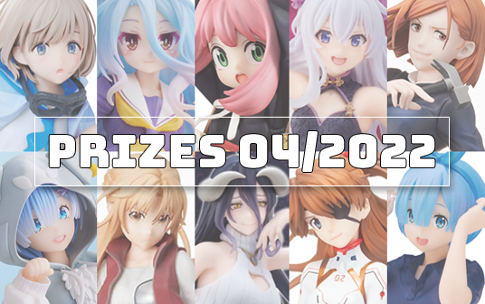 Les figurines prizes d’avril 2022