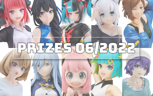 Les figurines prizes de juin 2022