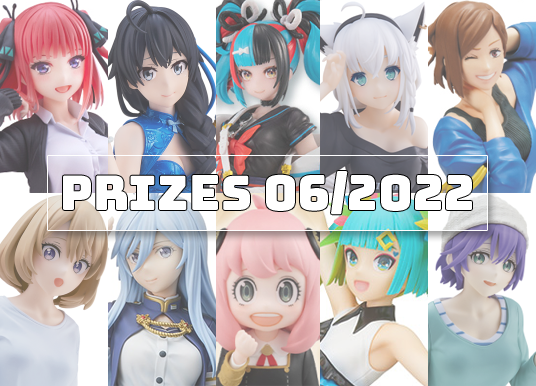 Les figurines prizes de juin 2022