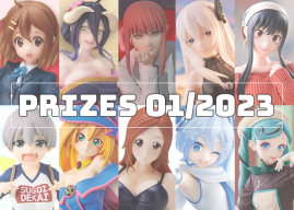 Les figurines prizes de janvier 2023