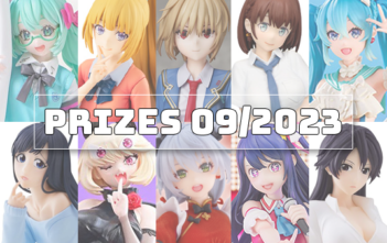 Les figurines prizes de septembre 2023