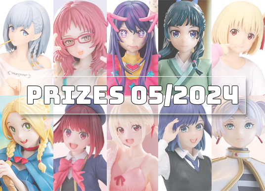 Les figurines prizes de mai 2024
